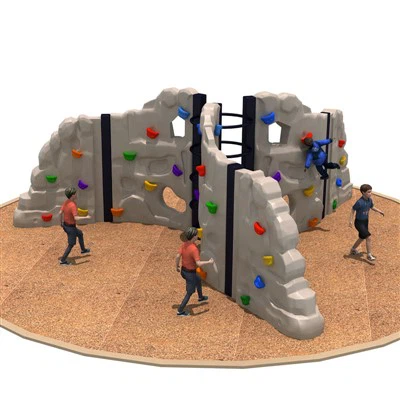 Gyerekek kültéri mászófala